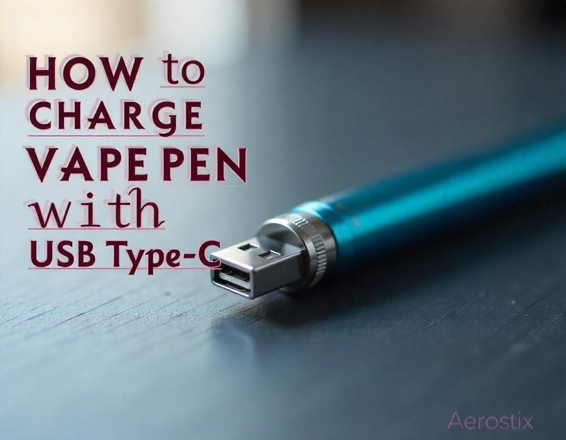 How to Charge Vape Pen with USB Type-C How to Charge Vape Pen with USB Type-C